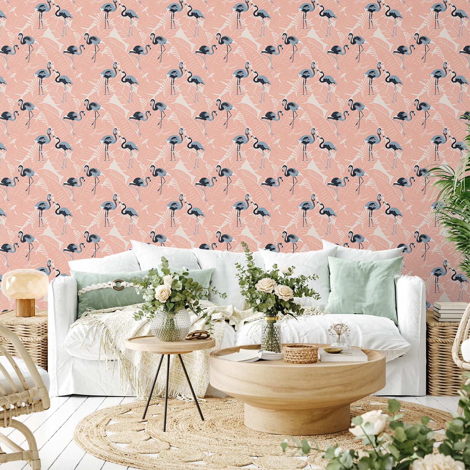 Flamingoes Cantaloupe