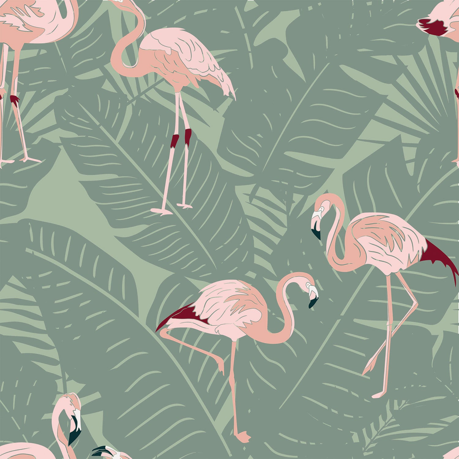 Flamingoes Jade