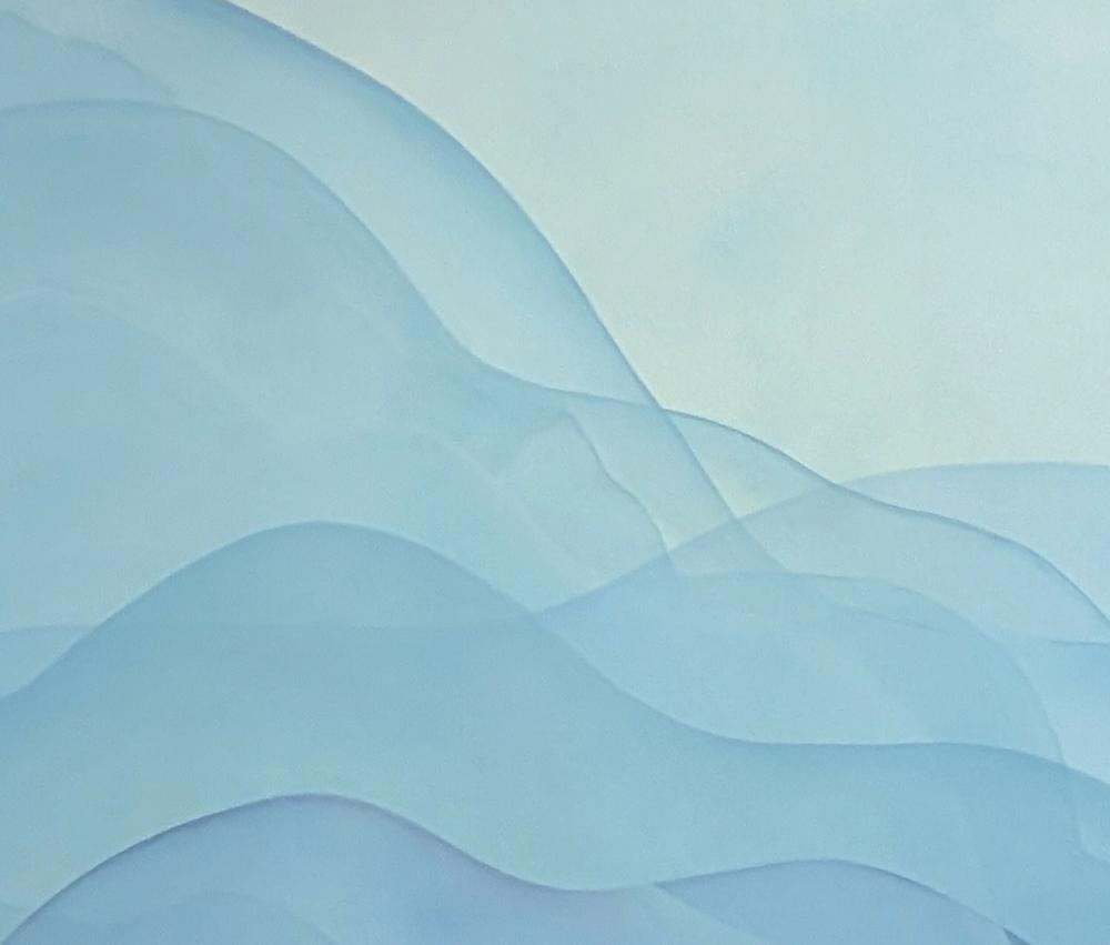 Floating in Tranquility , Original Artwork-by-Gabriela Azar Schreiner-original art-Gioia