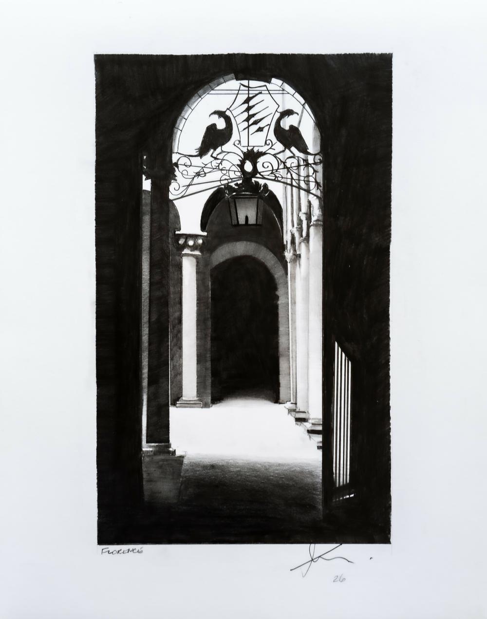 Florence-by-Nigel Bailey Original Art-original art-Gioia