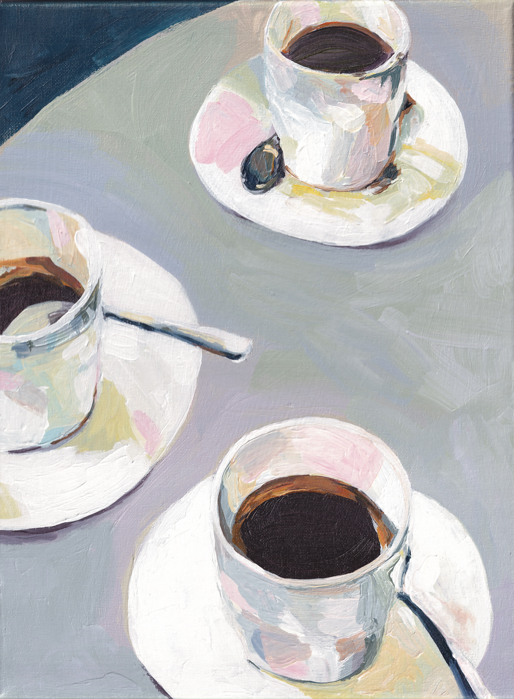 For Three , Original Artwork-by-Alice Kwan-original art-Gioia