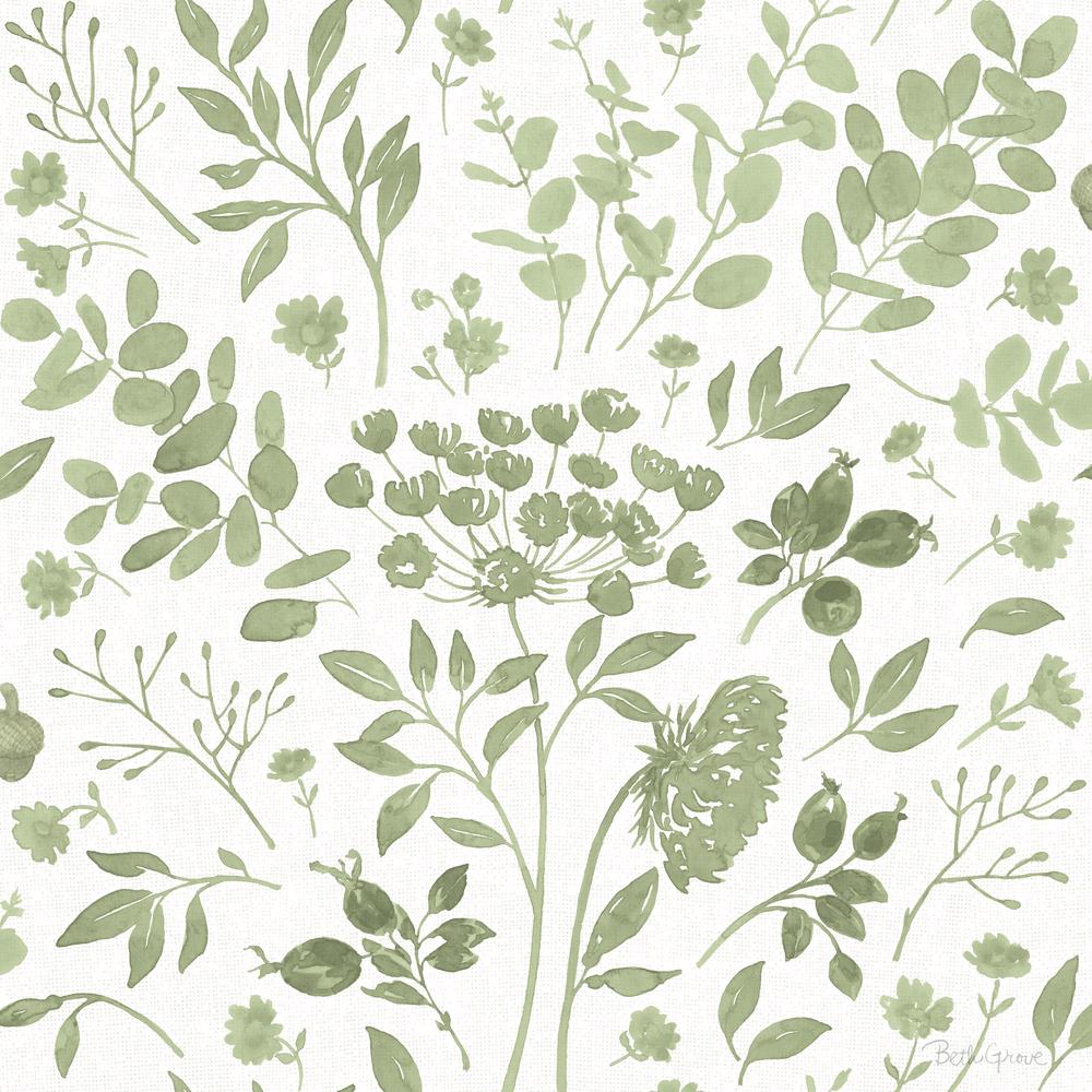 Forest Finds Pattern VIIIB-wallpaper-eco-friendly-easy-removal-Beth Grove-1