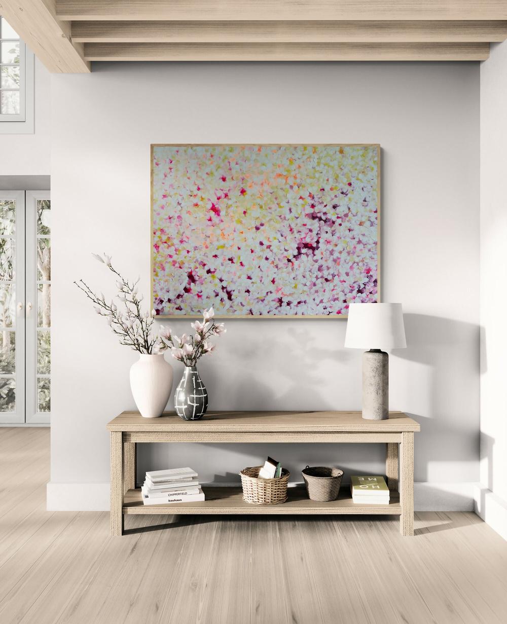 Forever in Spring , Original Artwork-by-Katherine Spiller-original art-Gioia