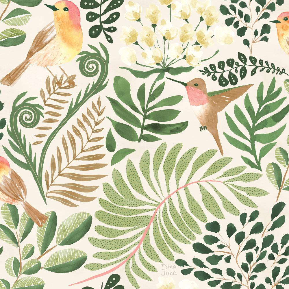 Fresh Fronds Pattern IA-wallpaper-eco-friendly-easy-removal-Dina June-1