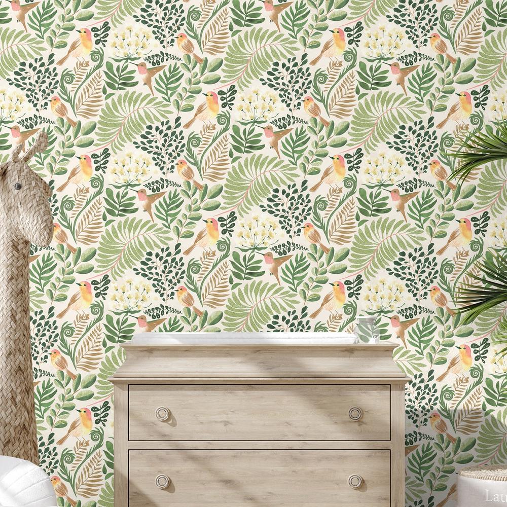 Fresh Fronds Pattern IA-wallpaper-eco-friendly-easy-removal-Dina June-2