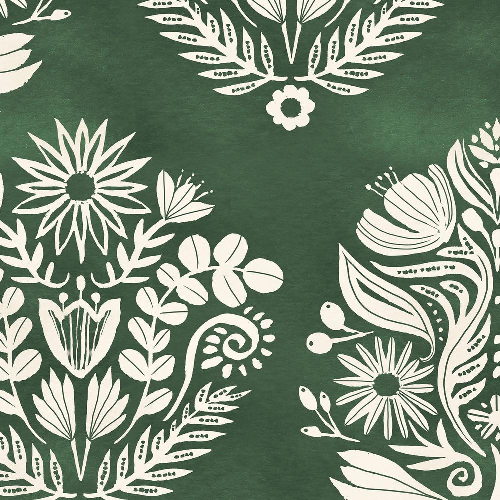 Fresh Fronds Pattern IIC-wallpaper-eco-friendly-easy-removal-Dina June-4