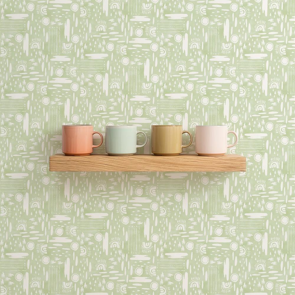 Fresh Fronds Pattern IVB-wallpaper-eco-friendly-easy-removal-Dina June-5