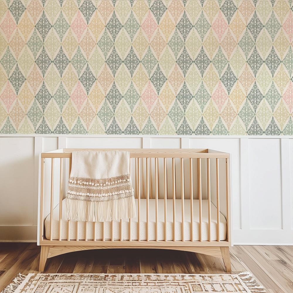 Fresh Fronds Pattern VIIIA-wallpaper-eco-friendly-easy-removal-Dina June-5