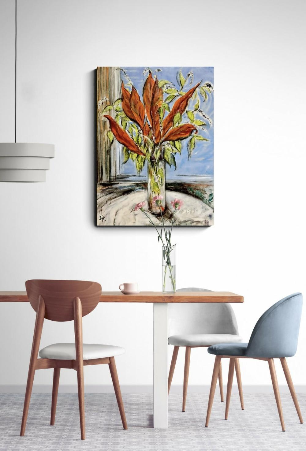 From the Garden-by-Eva Horvath Original Art-original art-Gioia