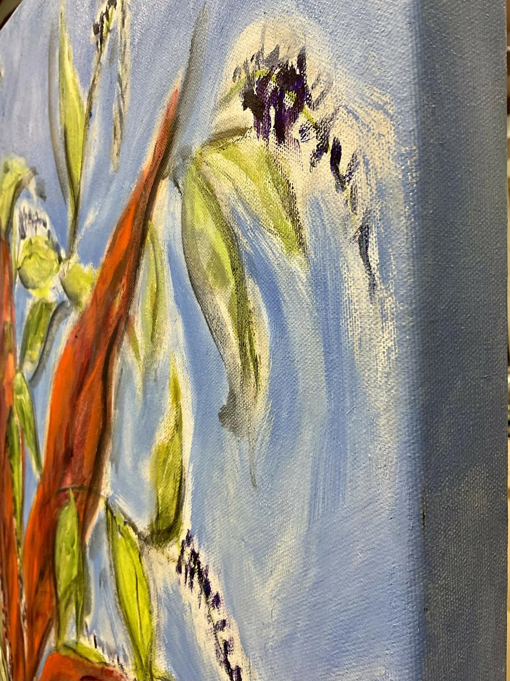 From the Garden-by-Eva Horvath Original Art-original art-Gioia