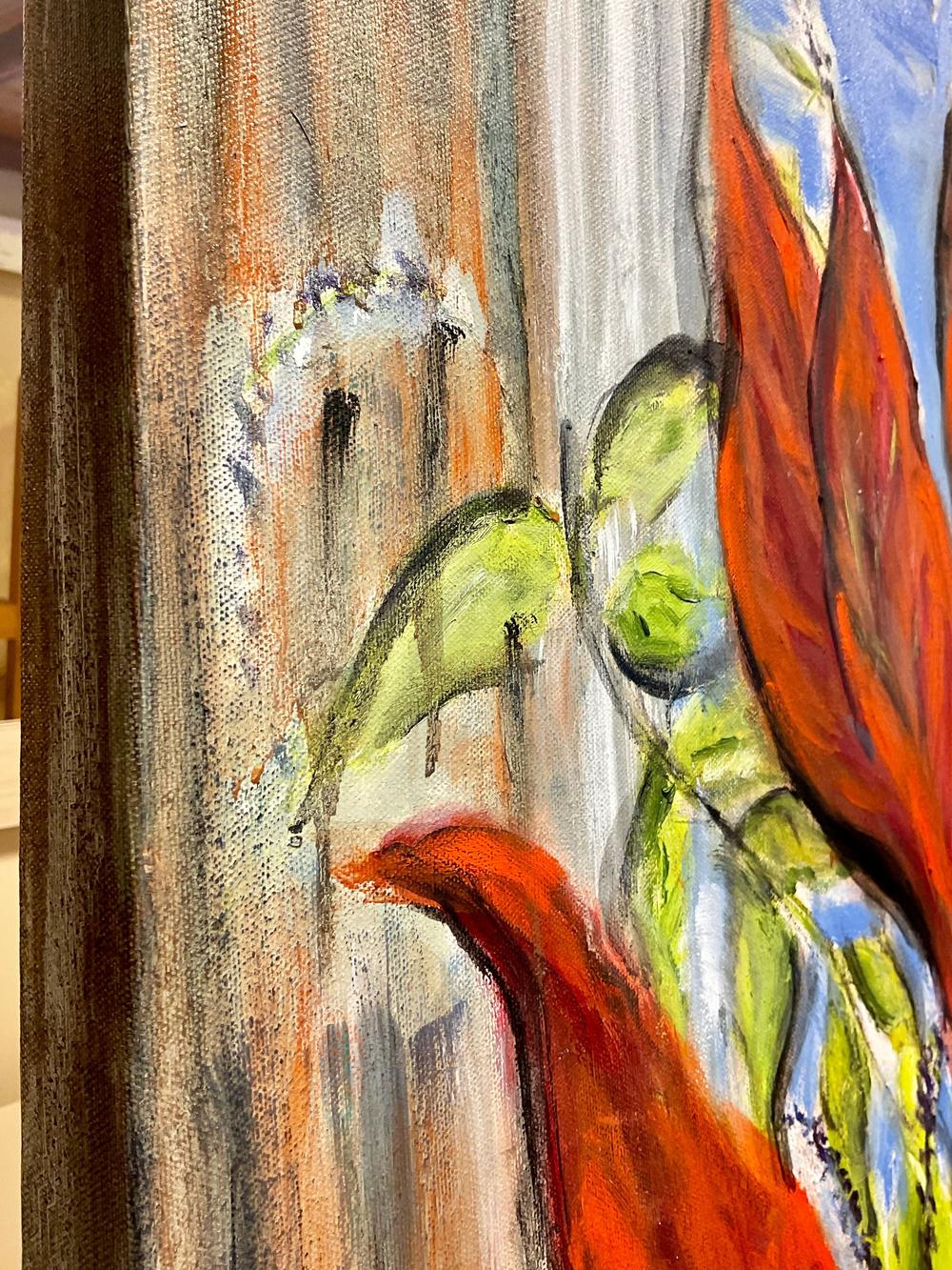 From the Garden-by-Eva Horvath Original Art-original art-Gioia
