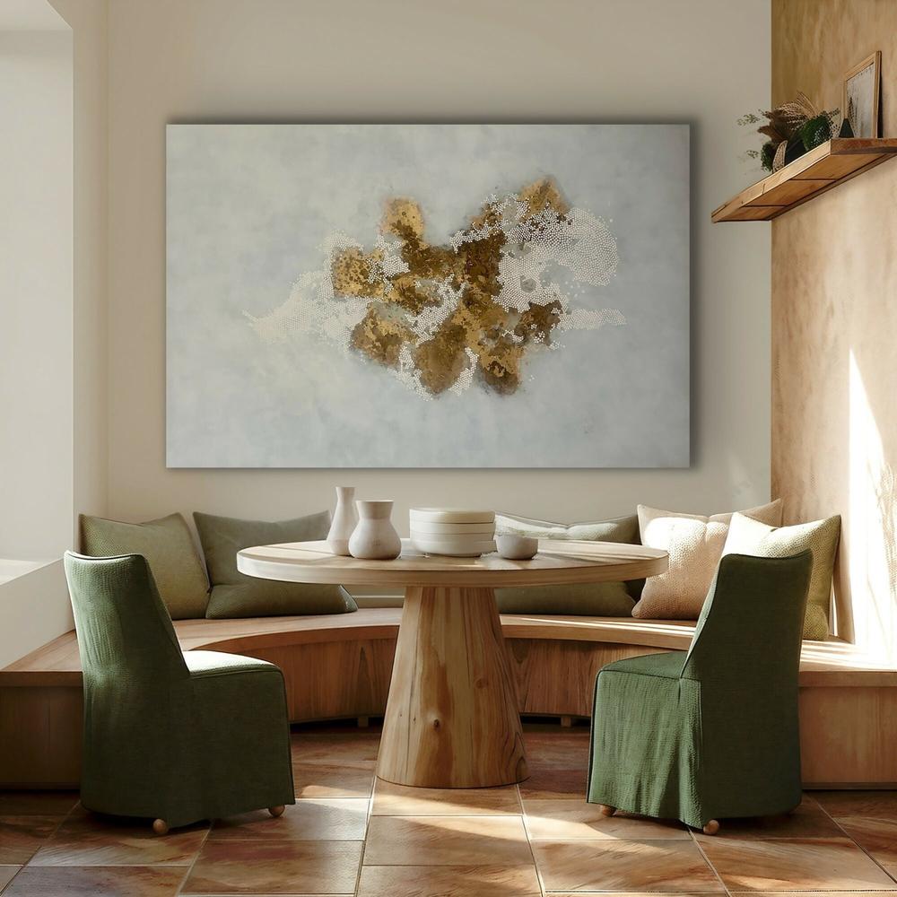 Gold Sea Foam-by-Gillian Deane Original Art-original art-Gioia