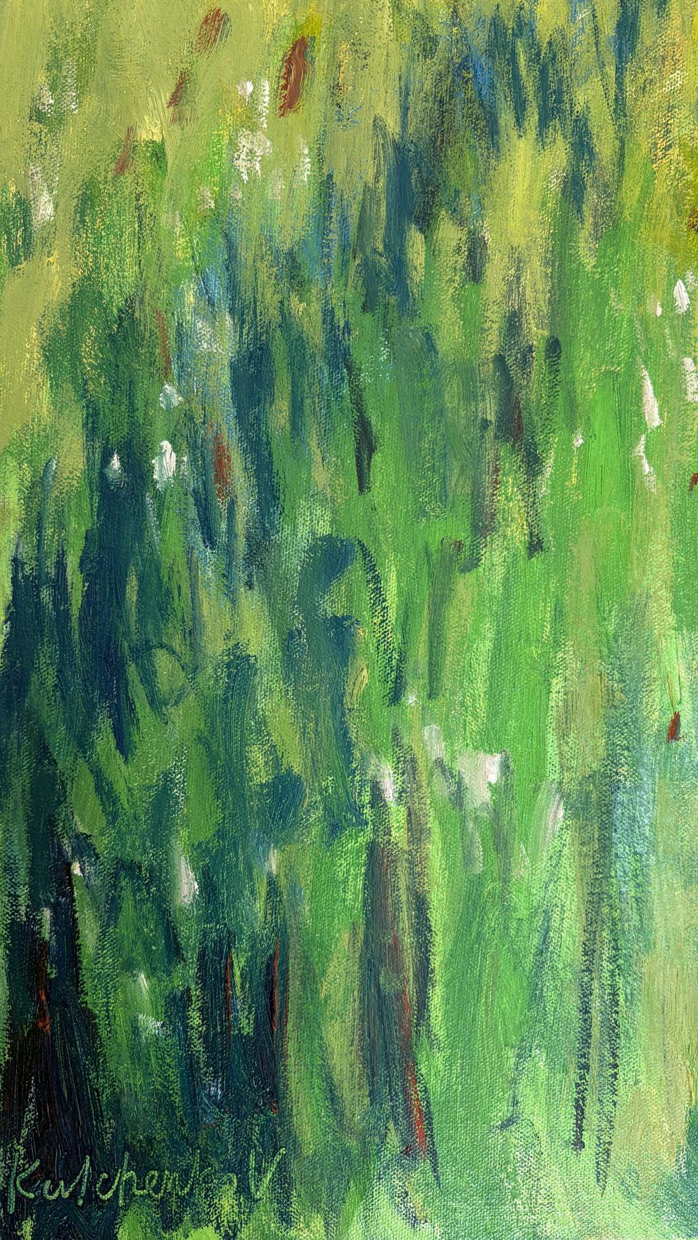 Golden Field Serenit-by-Vasily Kulchenko-original art-Gioia