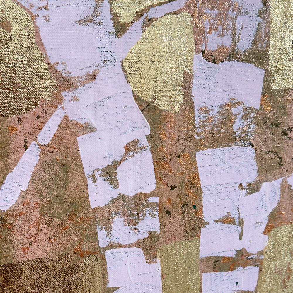 Golden Pink Sunset - Original Painting by Ekaterina Prisich-by-Ekaterina Prisich-original art-Gioia
