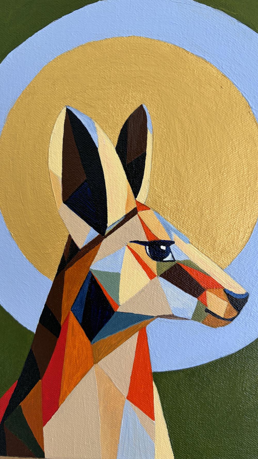 Golden Presence-by-Vasily Kulchenko-original art-Gioia