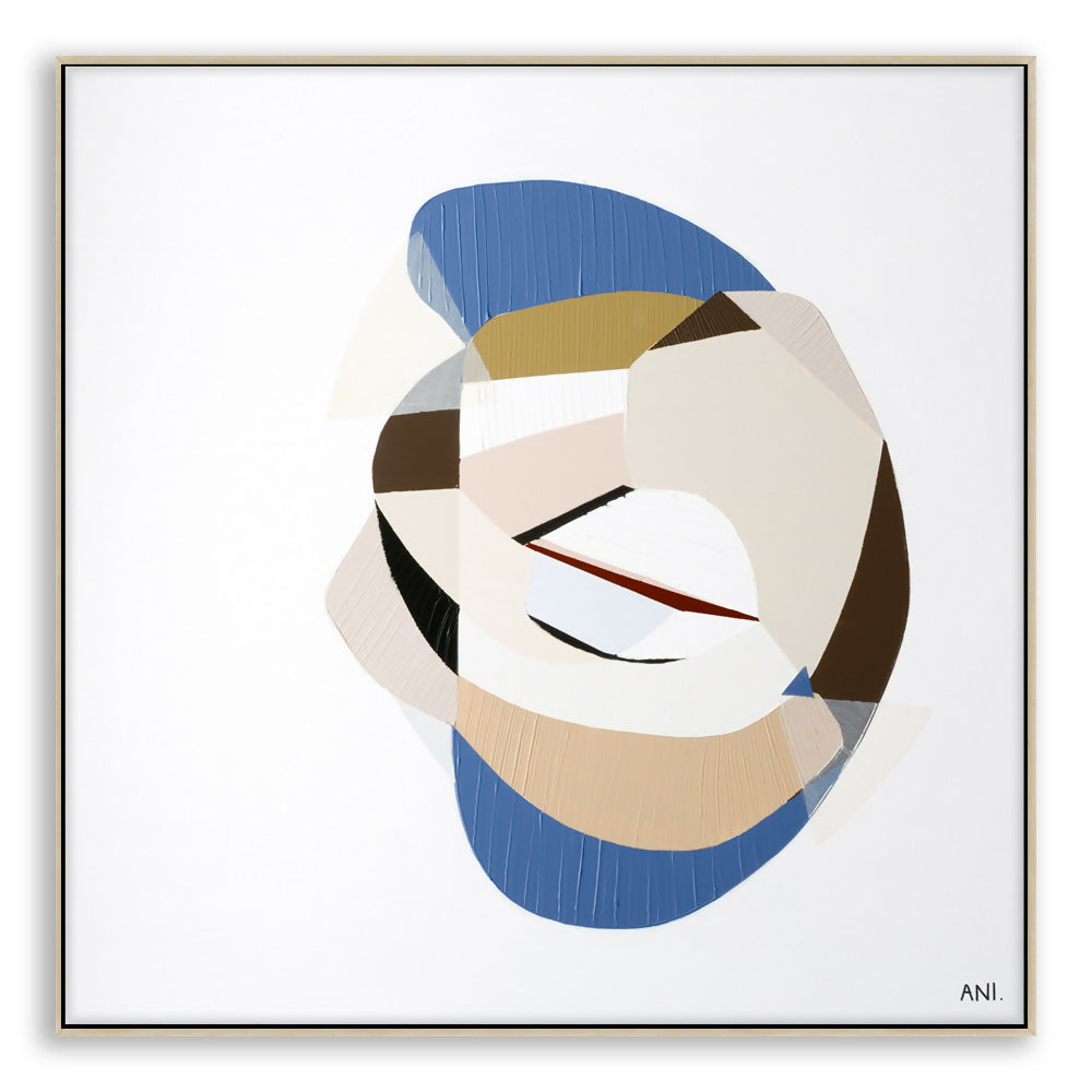 Golden Sapphire 1 Original Hand-Painted Canvas By Ani Ipradjian-by-Ani Ipradjian-original art-Gioia