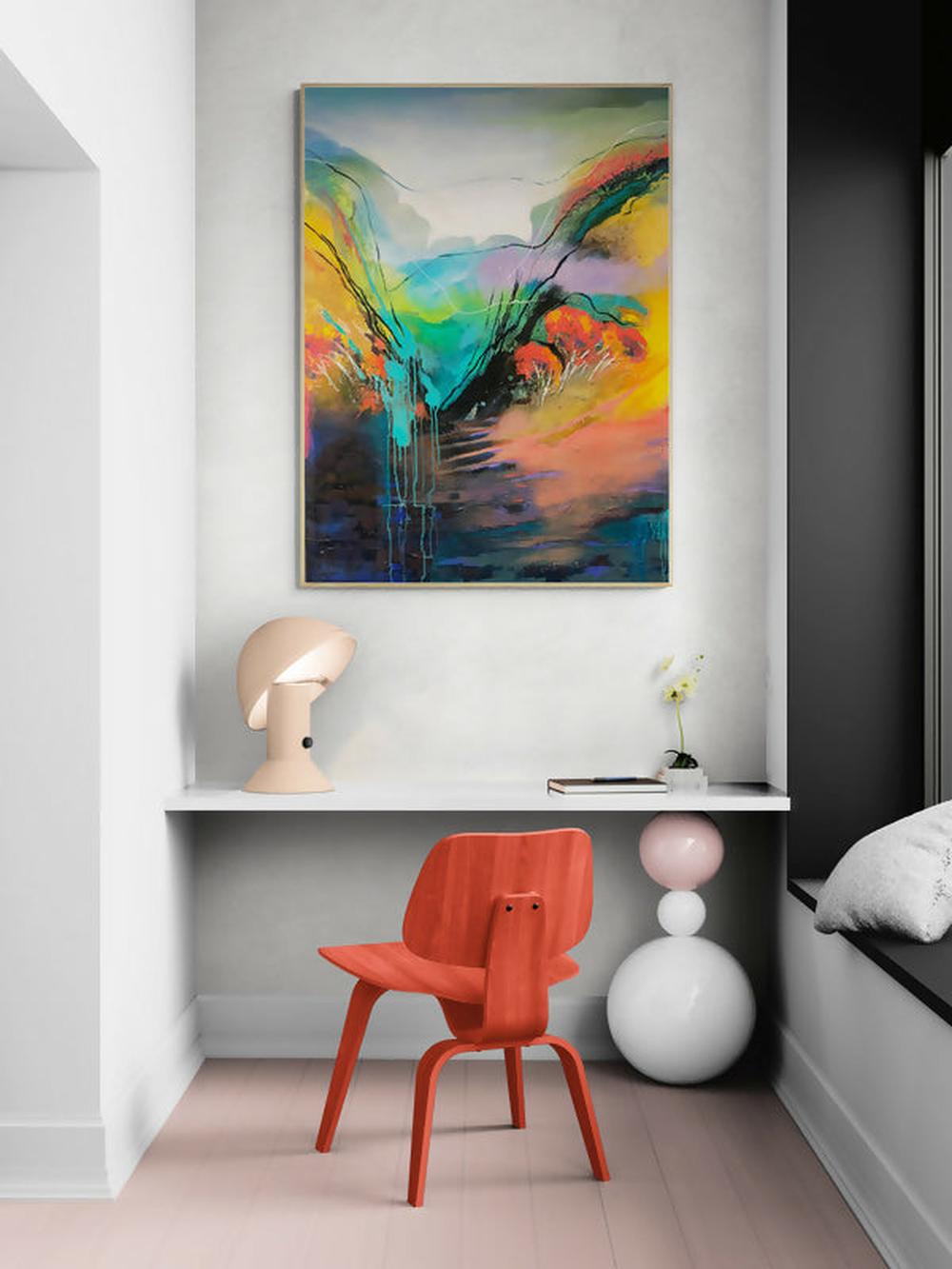 Grasses Swaying-by-Astrid Dahl Original Art-original art-Gioia