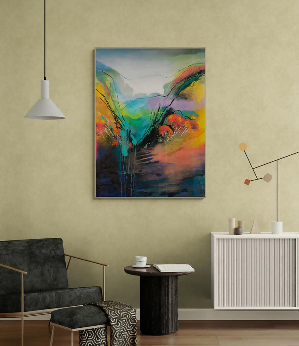 Grasses Swaying-by-Astrid Dahl Original Art-original art-Gioia
