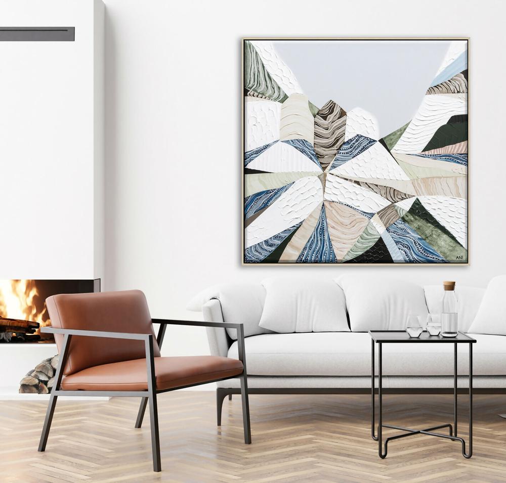Great Dividing Plateau 7 , Original Artwork-by-Ani Ipradjian-original art-Gioia