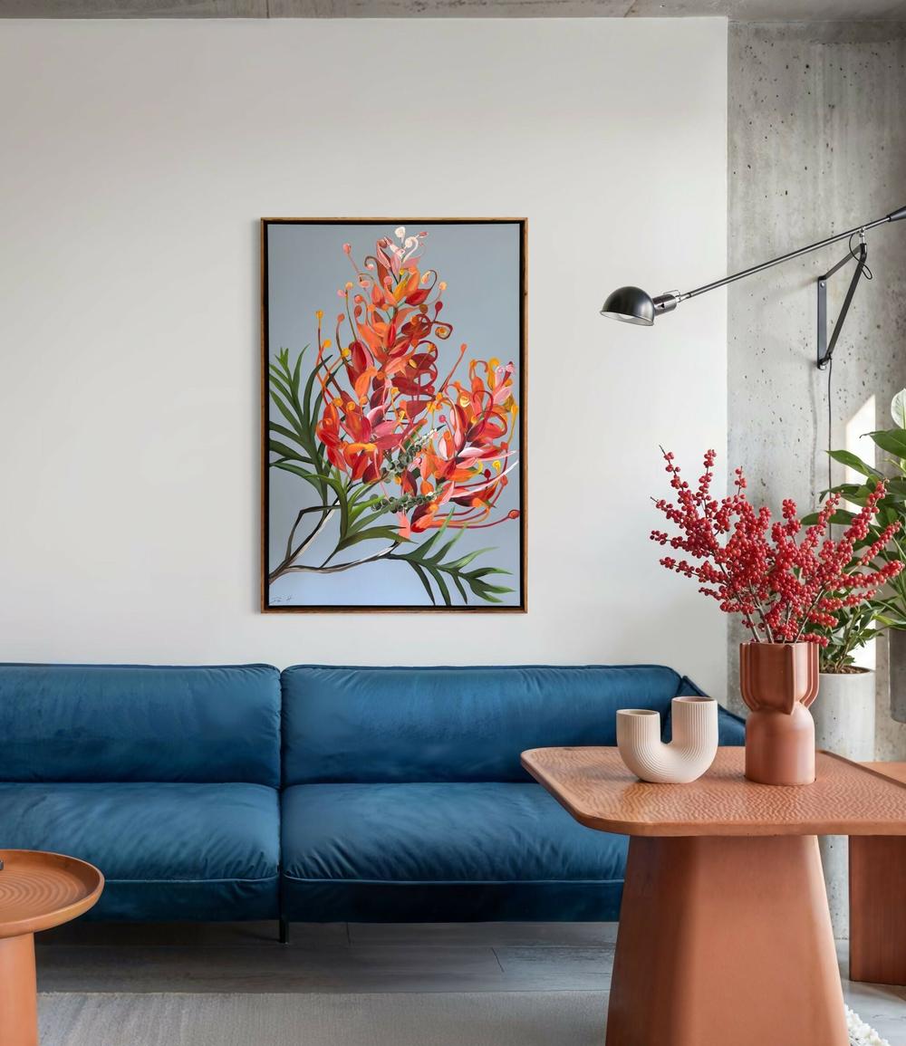 Grevillea-by-Dani Heyward-original art-Gioia