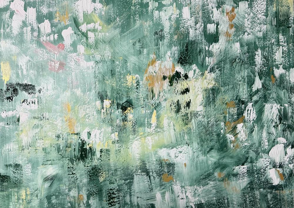 Growing Toward the Sun-by-Alanah Jarvis-original art-Gioia