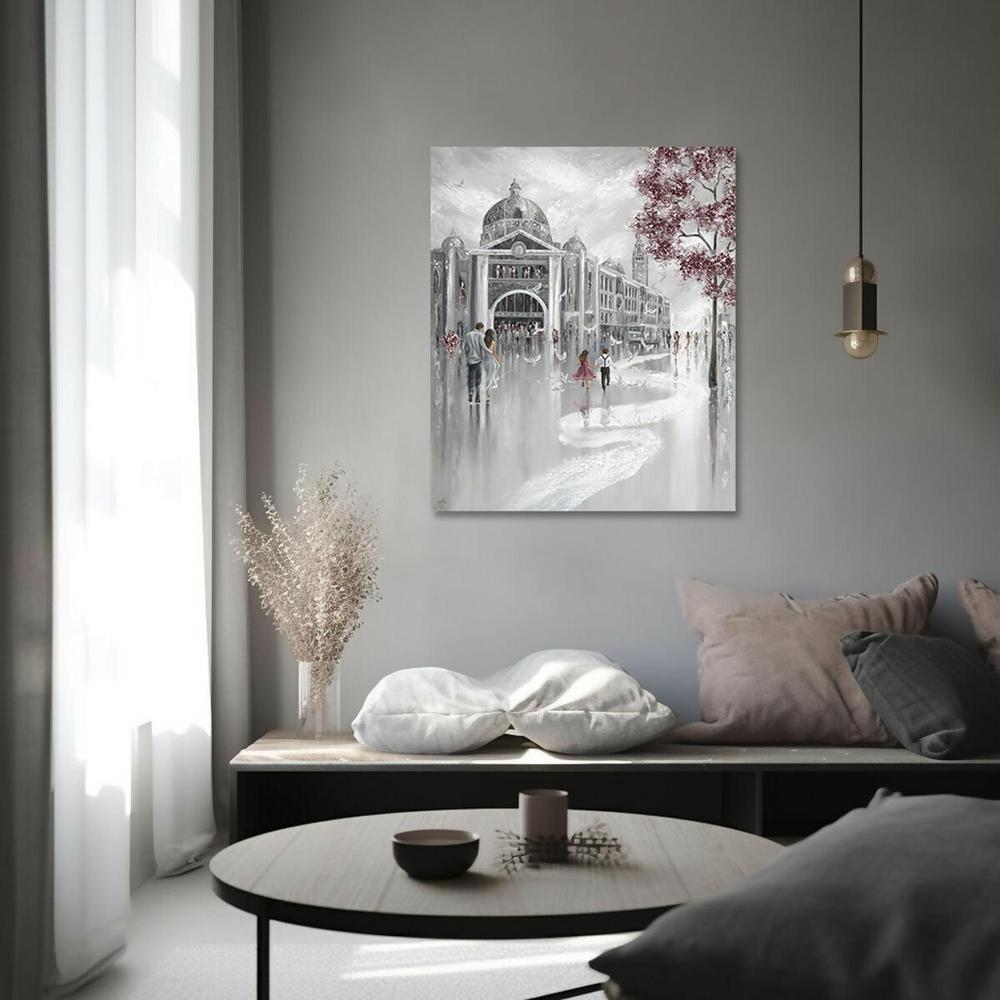 Guardian Angels, Original Hand-Painted Canvas By Isabella Karolewicz-by-Isabella Karolewicz-original art-Gioia
