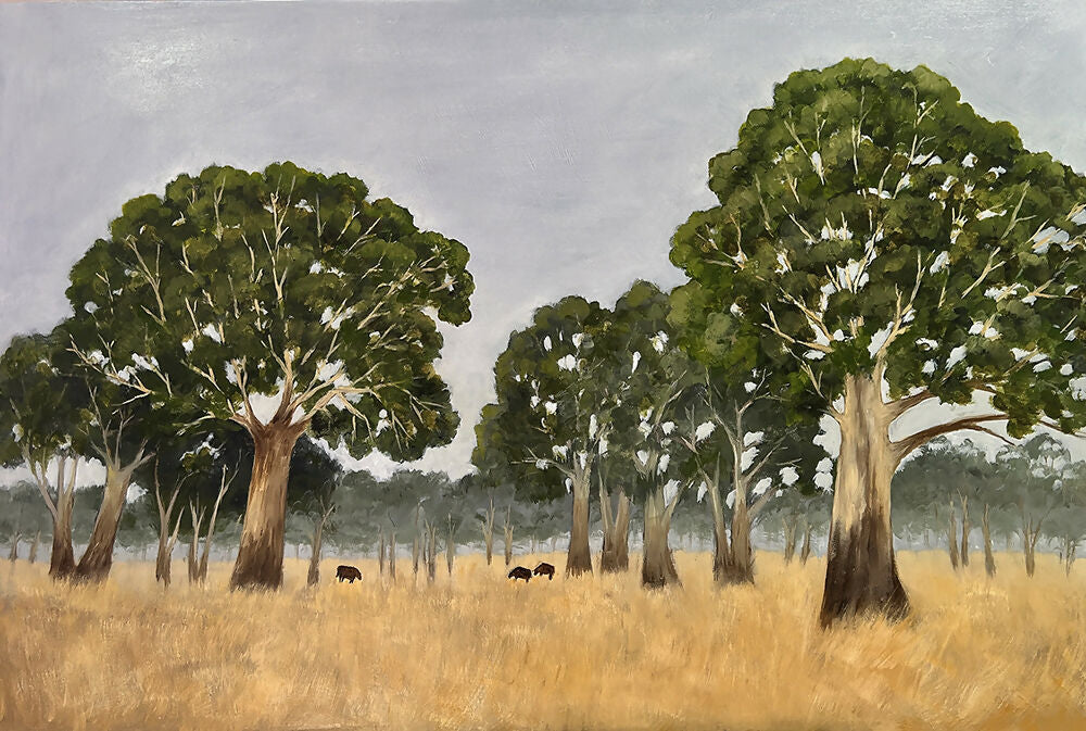 Guardians of the Paddock-by-Pamela Gleeson-original art-Gioia