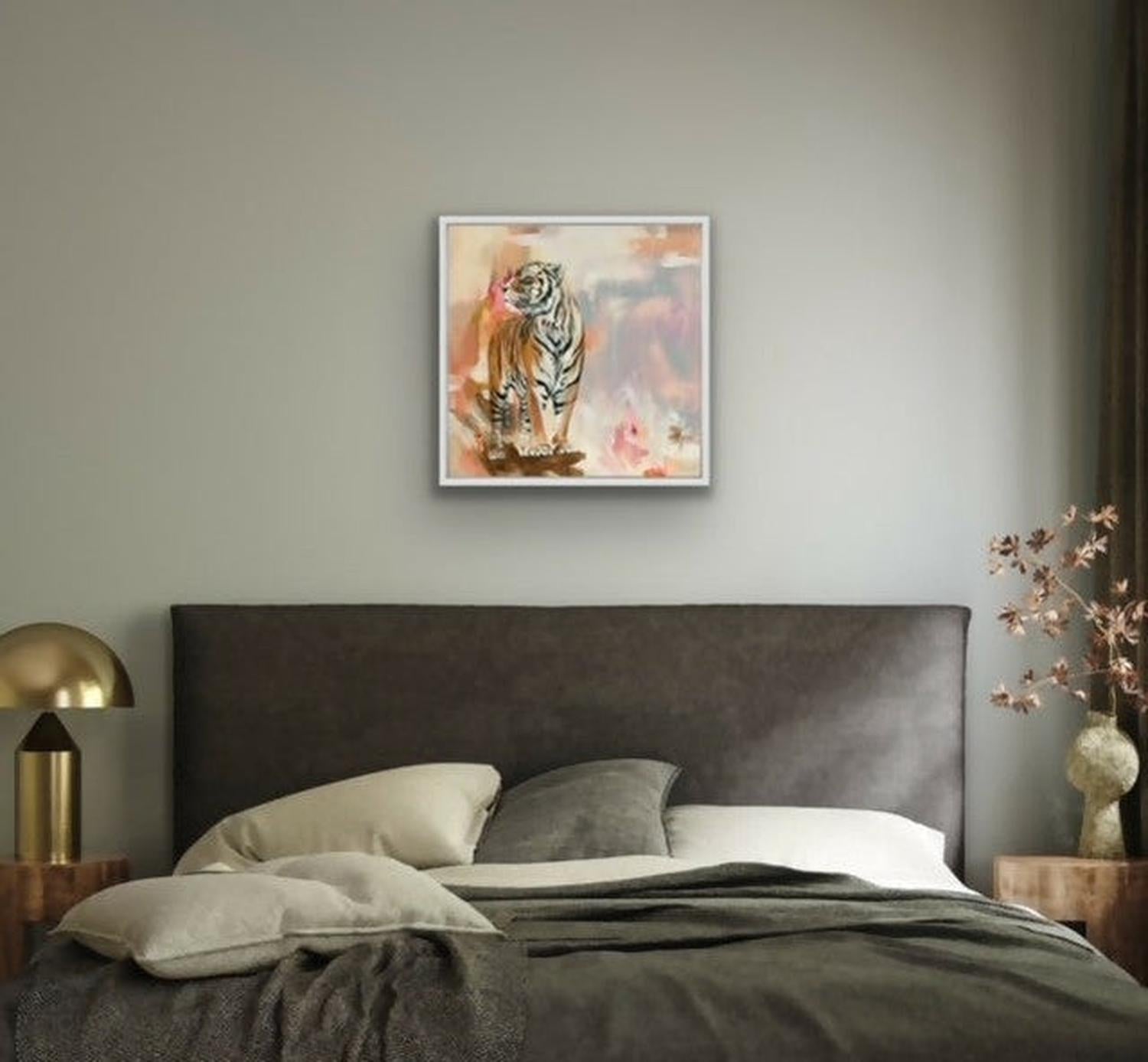 Pastel Haze Acrylic On Canvas 54X54Cm By Heylie Morris Original Artwork
