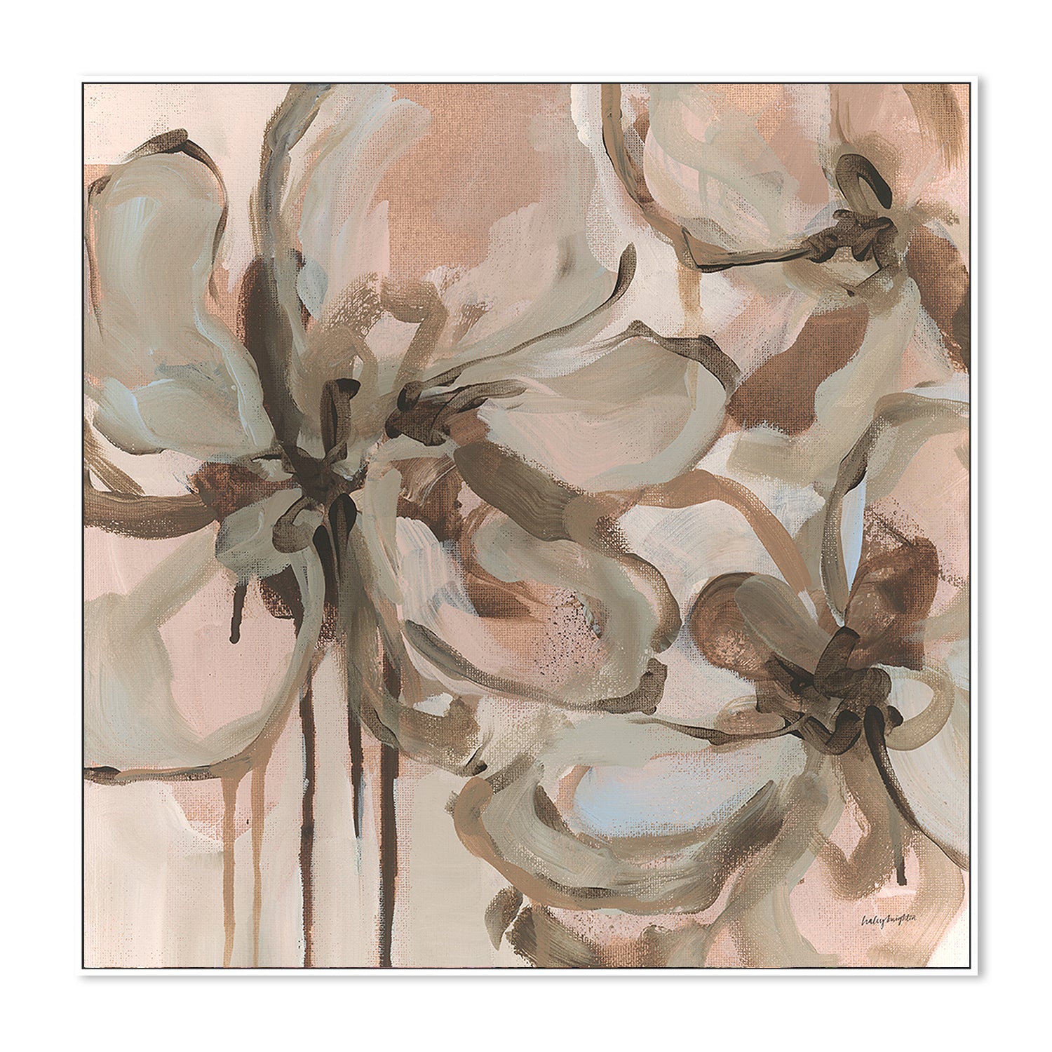 wall-art-print-canvas-poster-framed-Petal Play I , By Haley Knighten-5