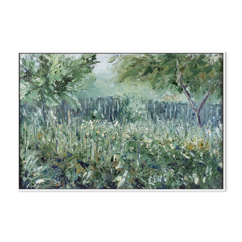 A Quiet Day, Style A, Hand-Painted Canvas