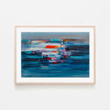 Colour Drift , Hand-Painted Canvas