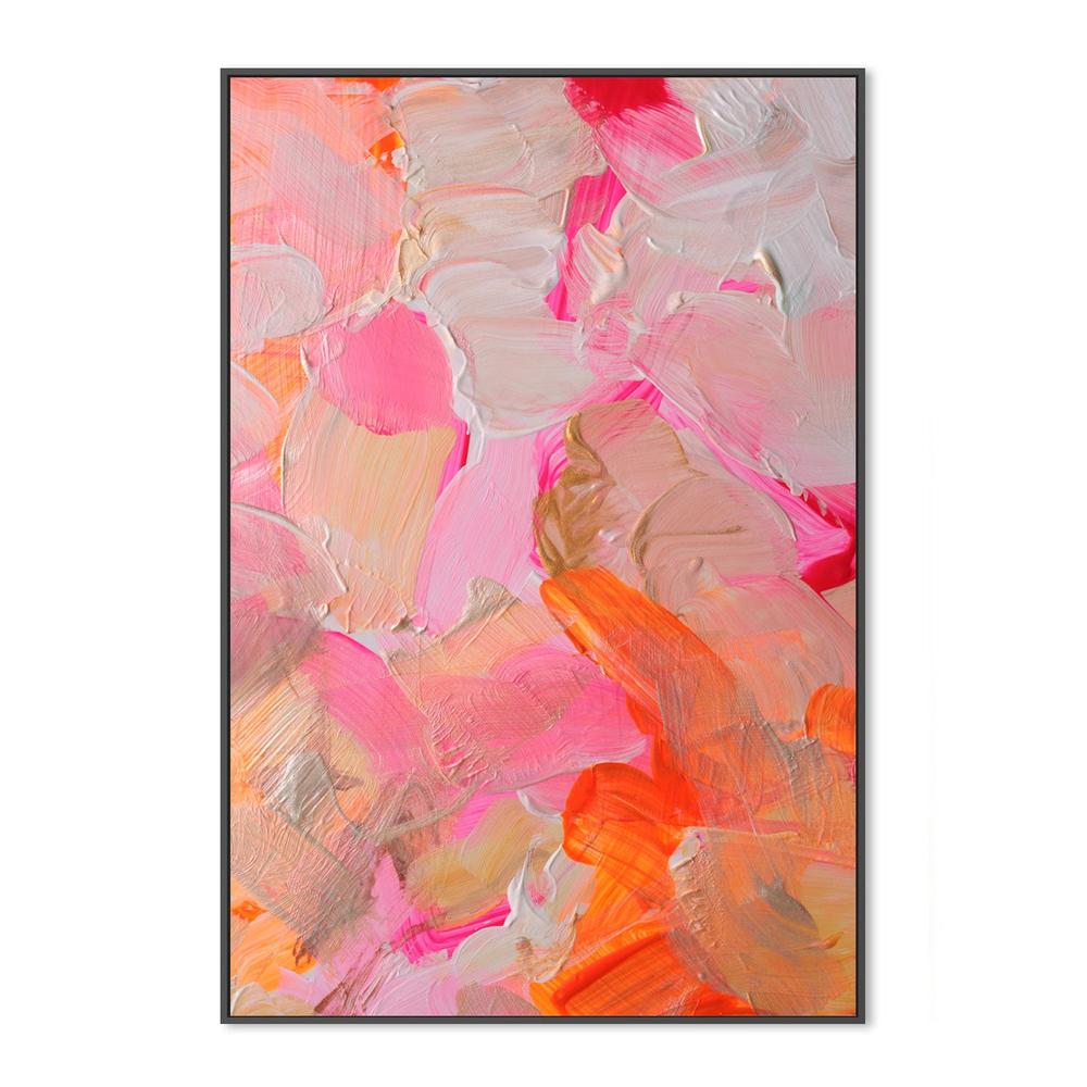 Neon Colours , Hand-Painted Canvas