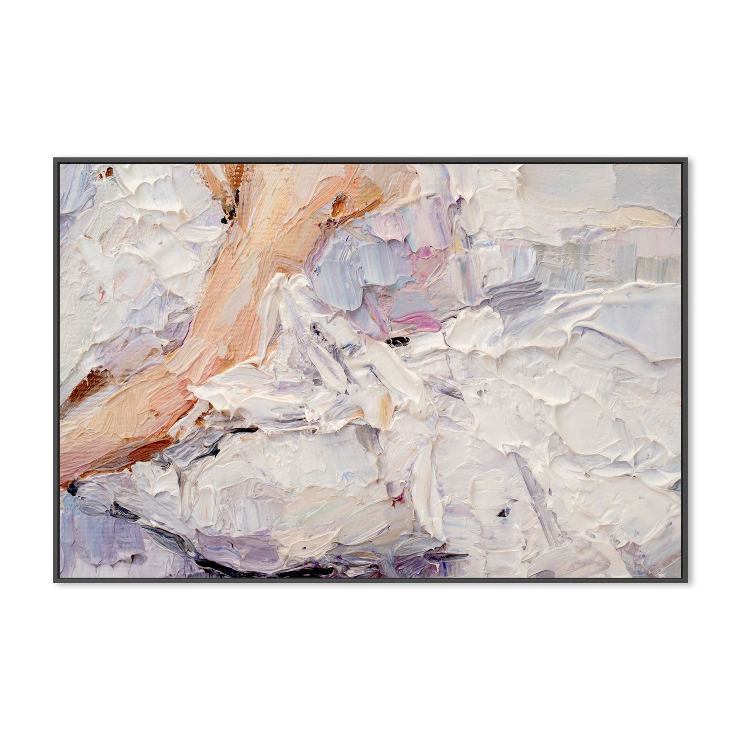 Lavender Moment , Hand-Painted Canvas