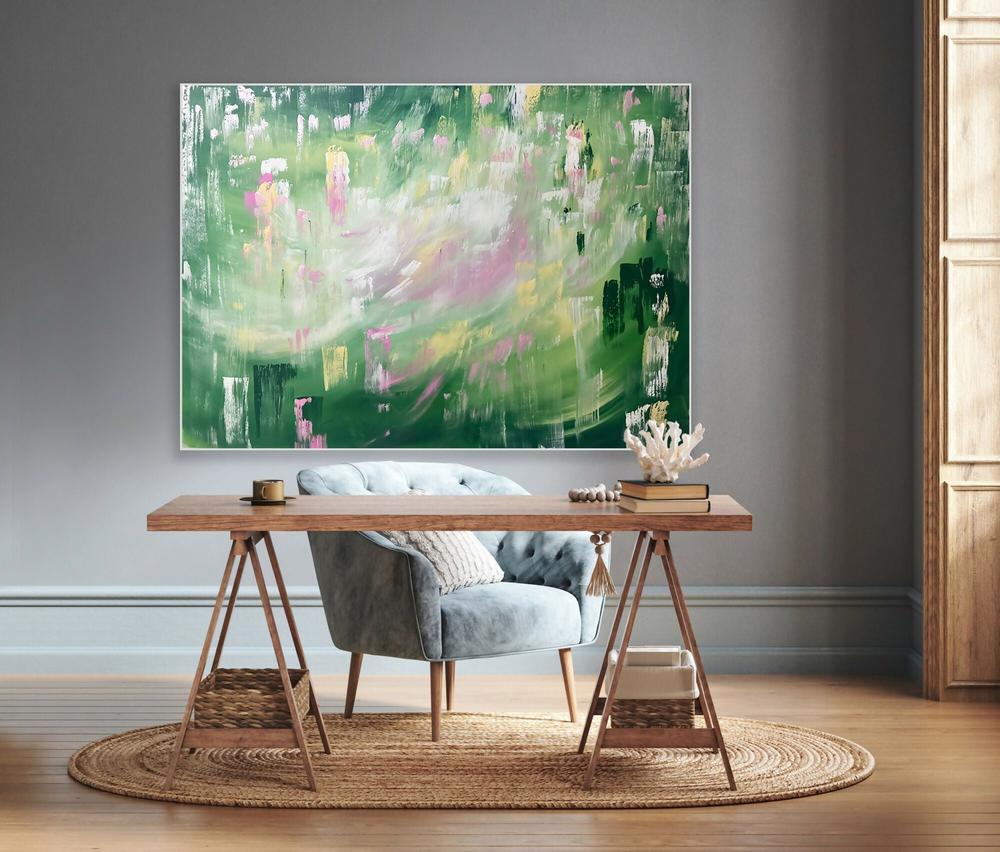 Happiness Grows Here-by-Alanah Jarvis-original art-Gioia