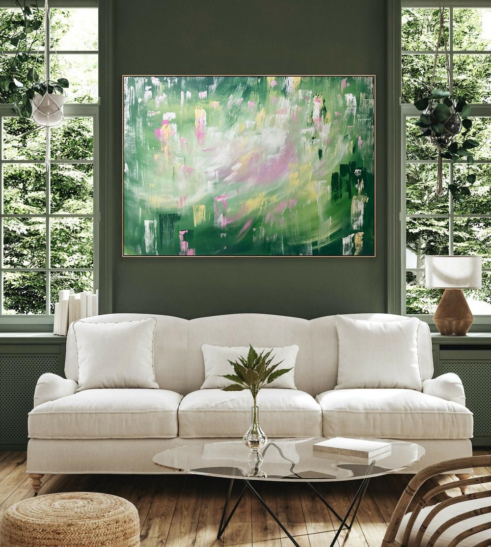 Happiness Grows Here-by-Alanah Jarvis-original art-Gioia