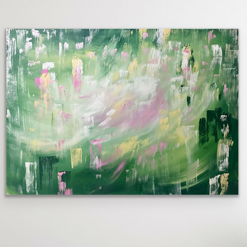 Happiness Grows Here-by-Alanah Jarvis-original art-Gioia
