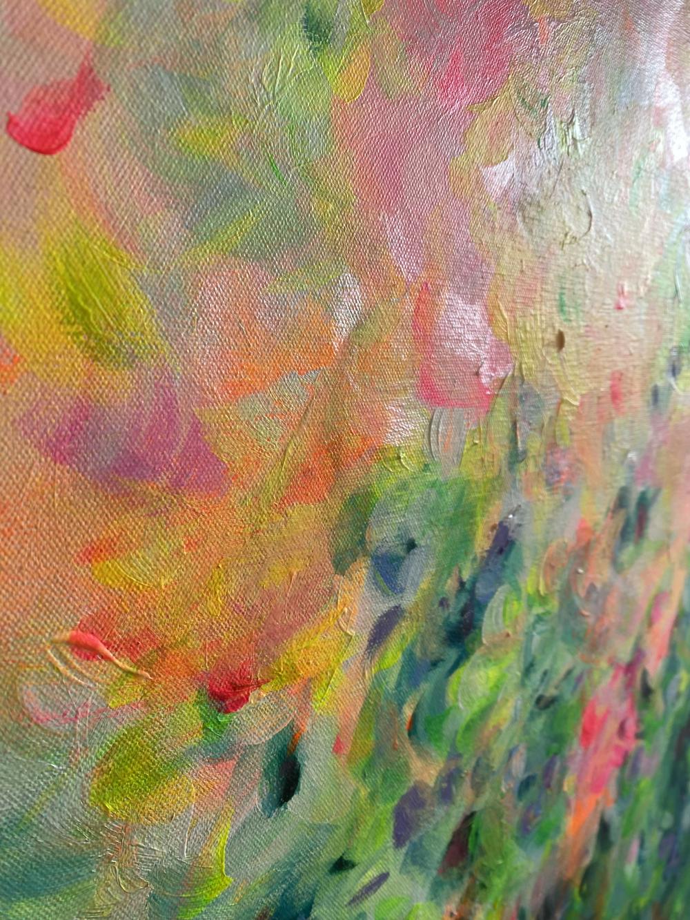 Happiness Lives Here , Original Artwork-by-Katherine Spiller-original art-Gioia