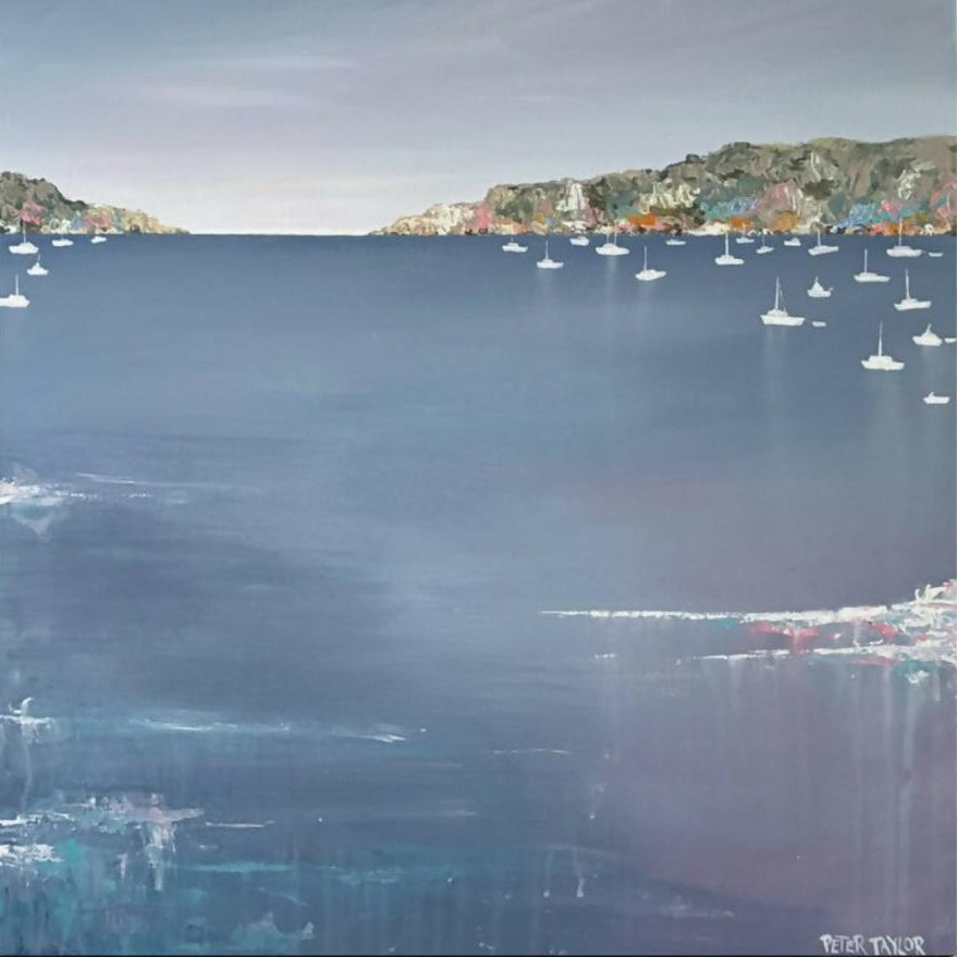 Harbour Heads-by-Peter Taylor-original art-Gioia