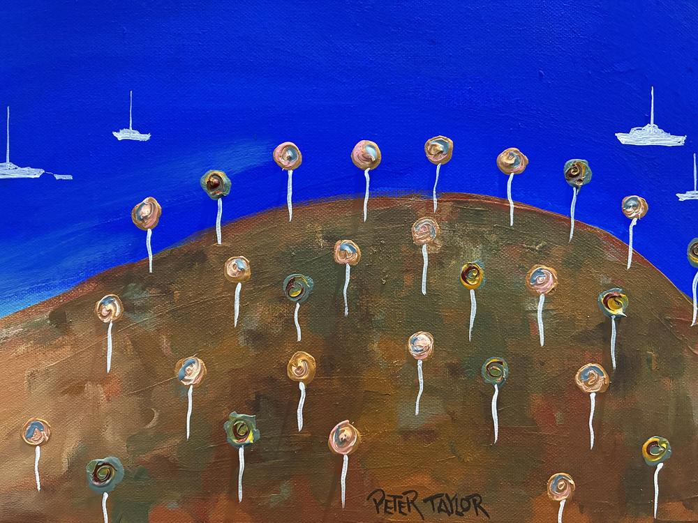 Harbour Heartbeat-by-Peter Taylor Original Art-original art-Gioia