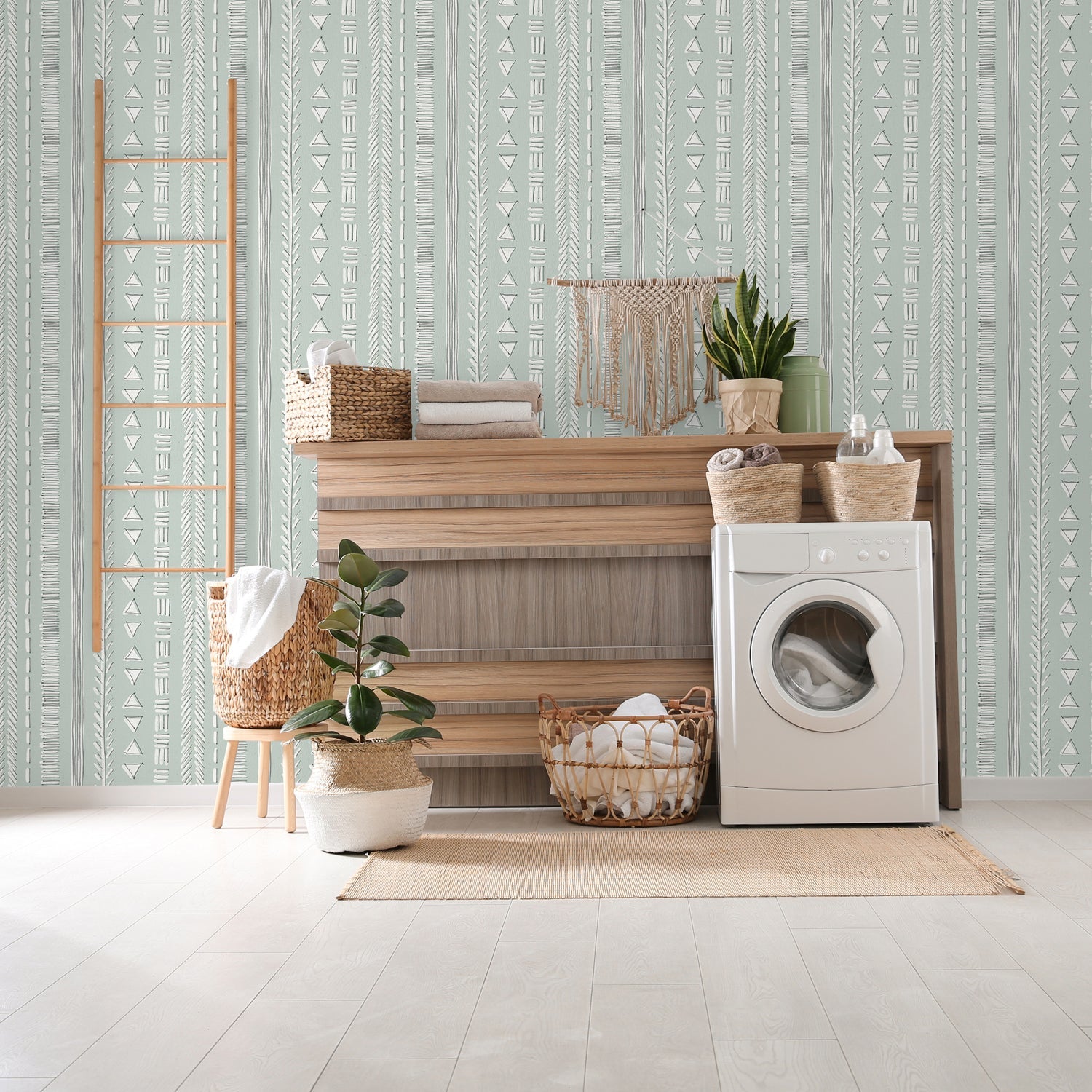 Harvest Fun Pattern, Style B, Wallpaper