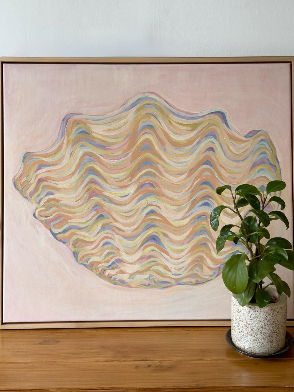 Hidden Pearls , Original Artwork-by-Caris Pepper-original art-Gioia