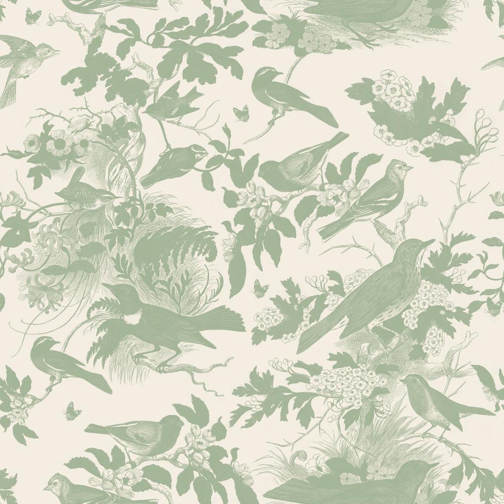 Honeybloom Bird Pattern IB-wallpaper-eco-friendly-easy-removal-Wild Apple Portfolio-1