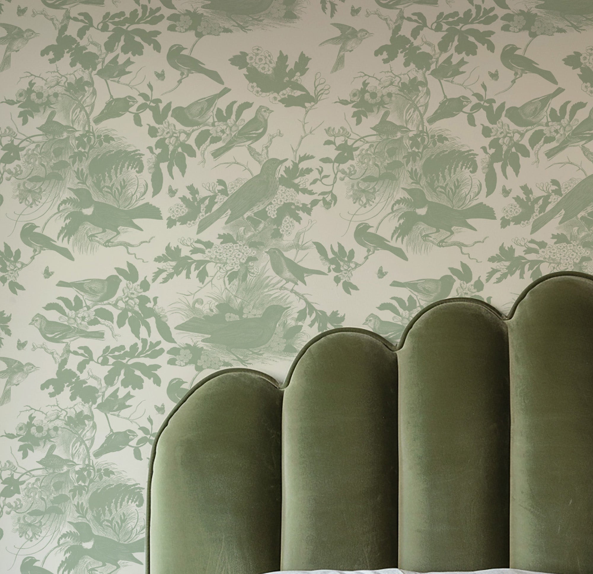 Honeybloom Bird Pattern IB-wallpaper-eco-friendly-easy-removal-Wild Apple Portfolio-2
