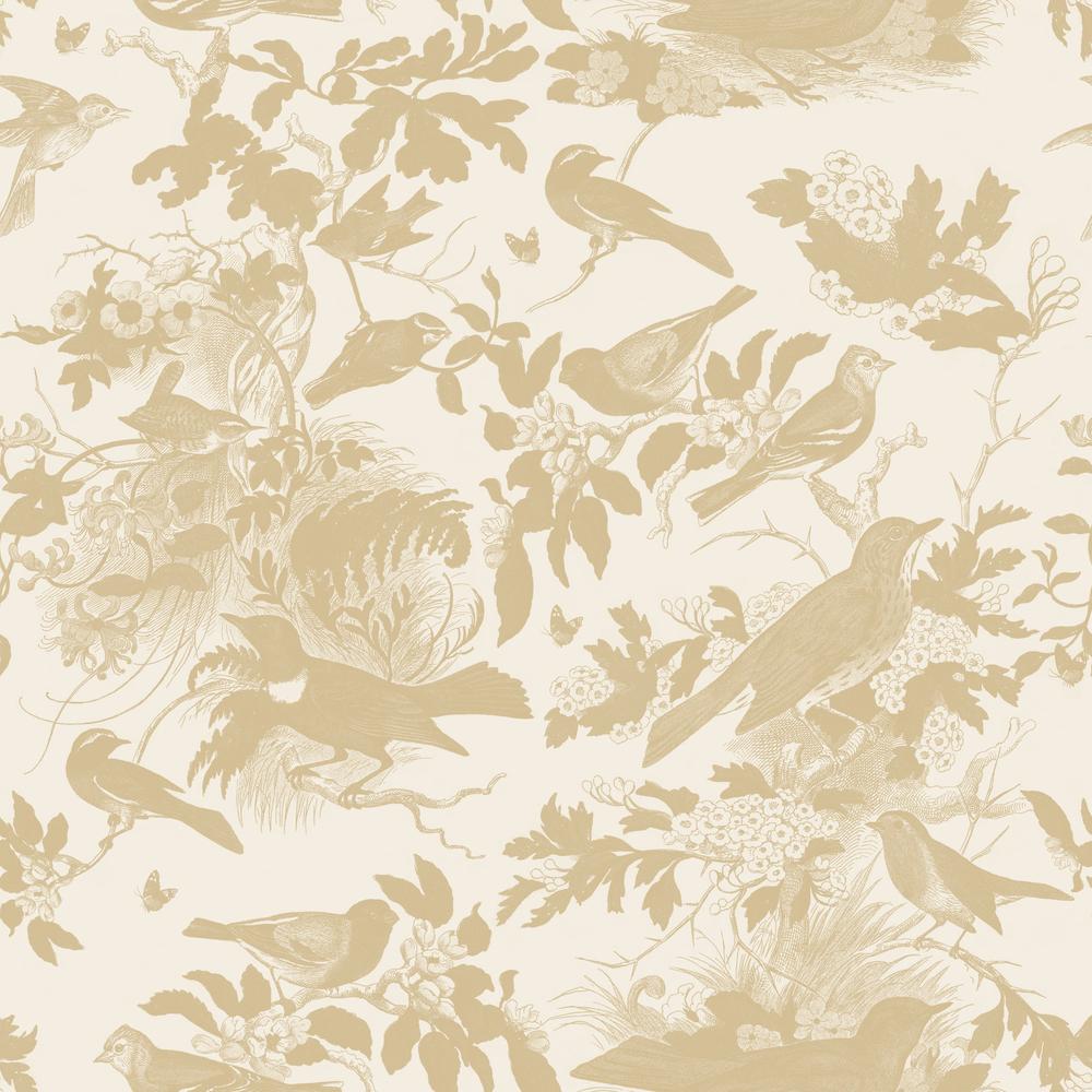 Honeybloom Bird Pattern IC-wallpaper-eco-friendly-easy-removal-Wild Apple Portfolio-1