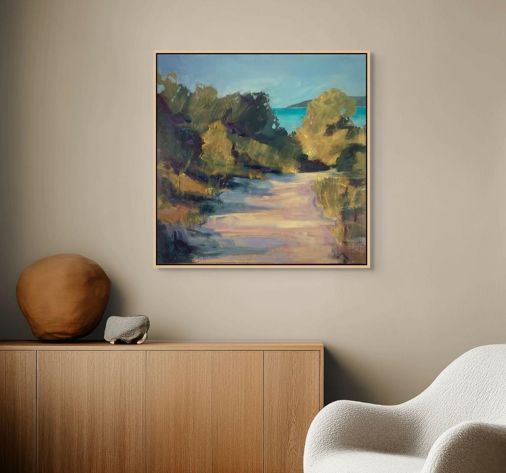 Hot Foot Suffle-by-Claire Skeet-original art-Gioia