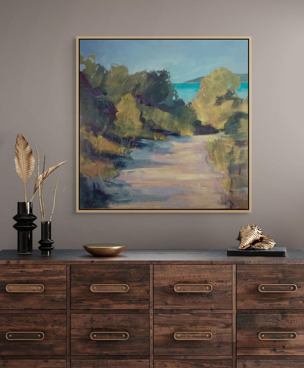 Hot Foot Suffle-by-Claire Skeet-original art-Gioia