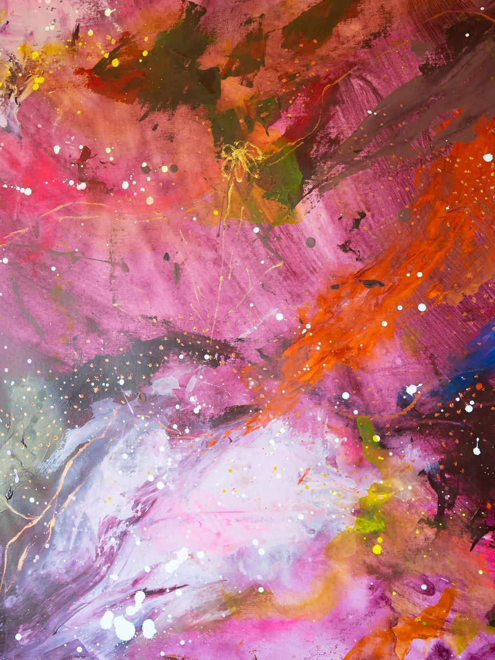 How It Feels When I Don't Know What To Say , Original Artwork-by-Elle Pervez-original art-Gioia