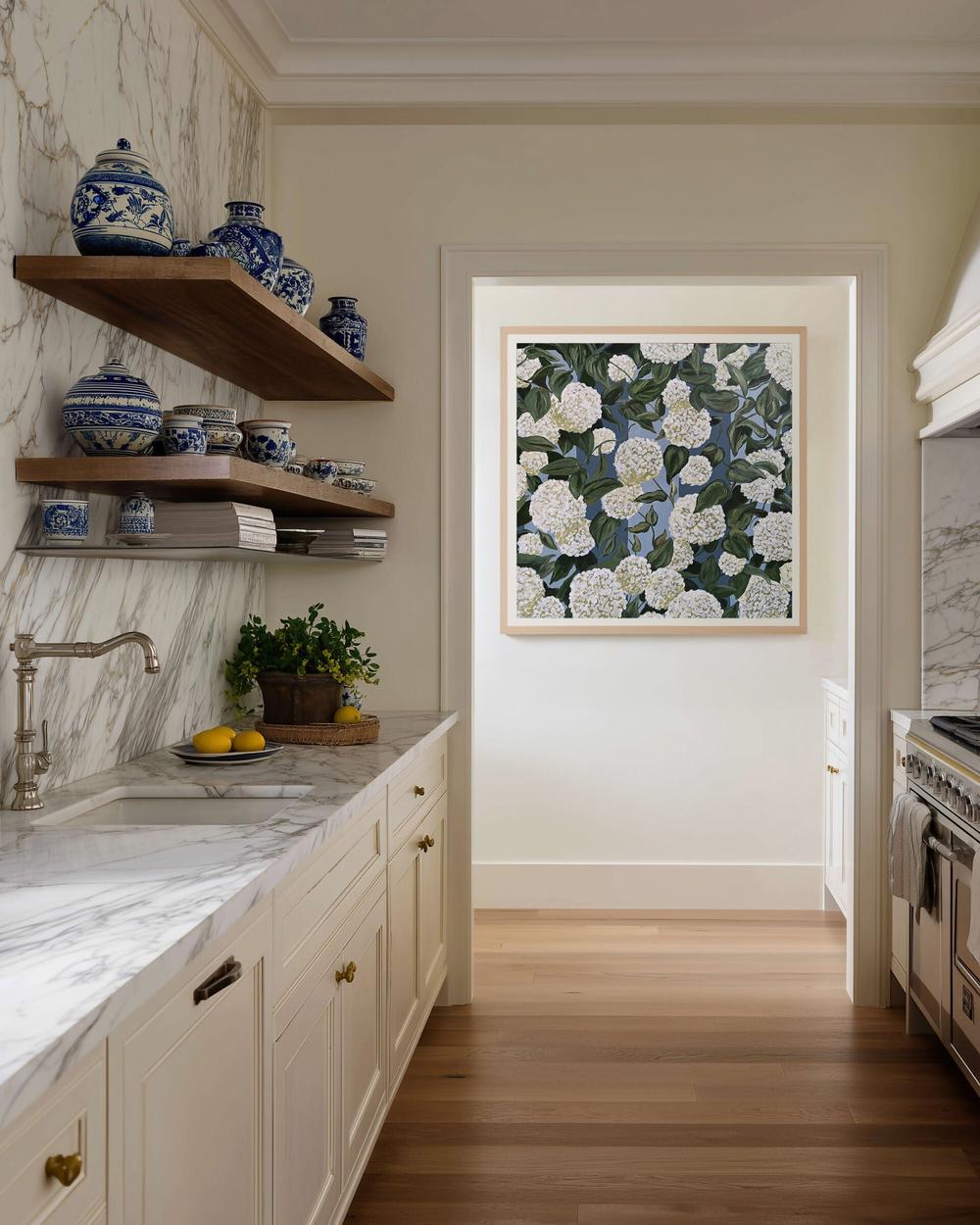 Hydrangea Garden-by-Di Hocking Creative-original art-Gioia