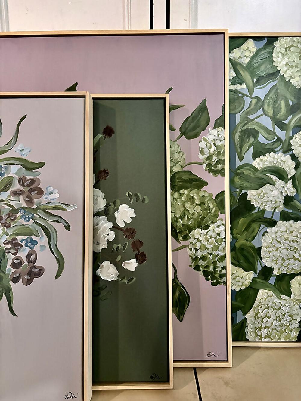 Hydrangea Garden-by-Di Hocking Creative-original art-Gioia