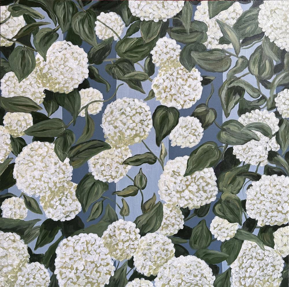 Hydrangea Garden-by-Di Hocking Creative-original art-Gioia